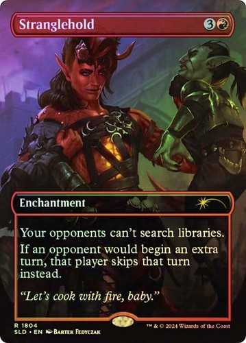 Mtg foil stranglehold - ,