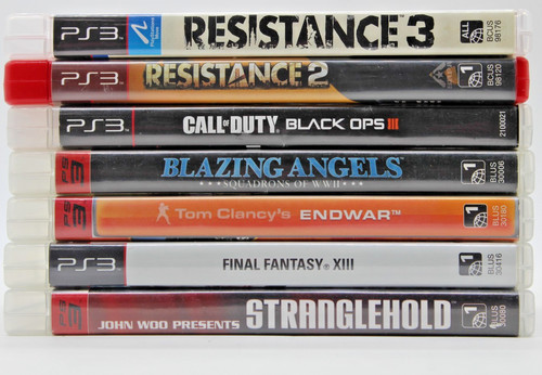 Playstation game lot 7 - of,