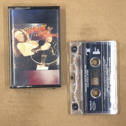 Ted nugent cassette tape great - nugent,