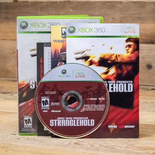 Stranglehold game with - stranglehold, case