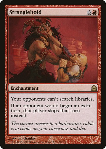 Stranglehold commander red - nm,