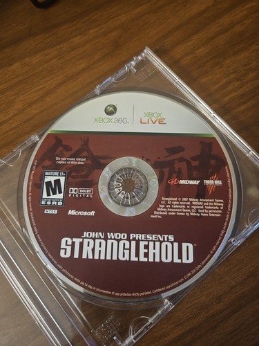 John woo stranglehold - , xbox